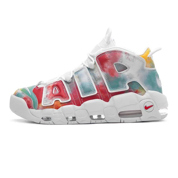 NIKE ナイキ AIR MORE UPTEMPO 96 'INTERNATIONAL' UK QS エアモアアップテンポ96 "インターナショナル" イギリス メンズ スニーカー AMARILLO/WHITE/SPEED RED/NEPTUNE GREEN アマリロ/ホワイト/スピードレッド/ネプチューングリーン【海外限定 日本未入荷】