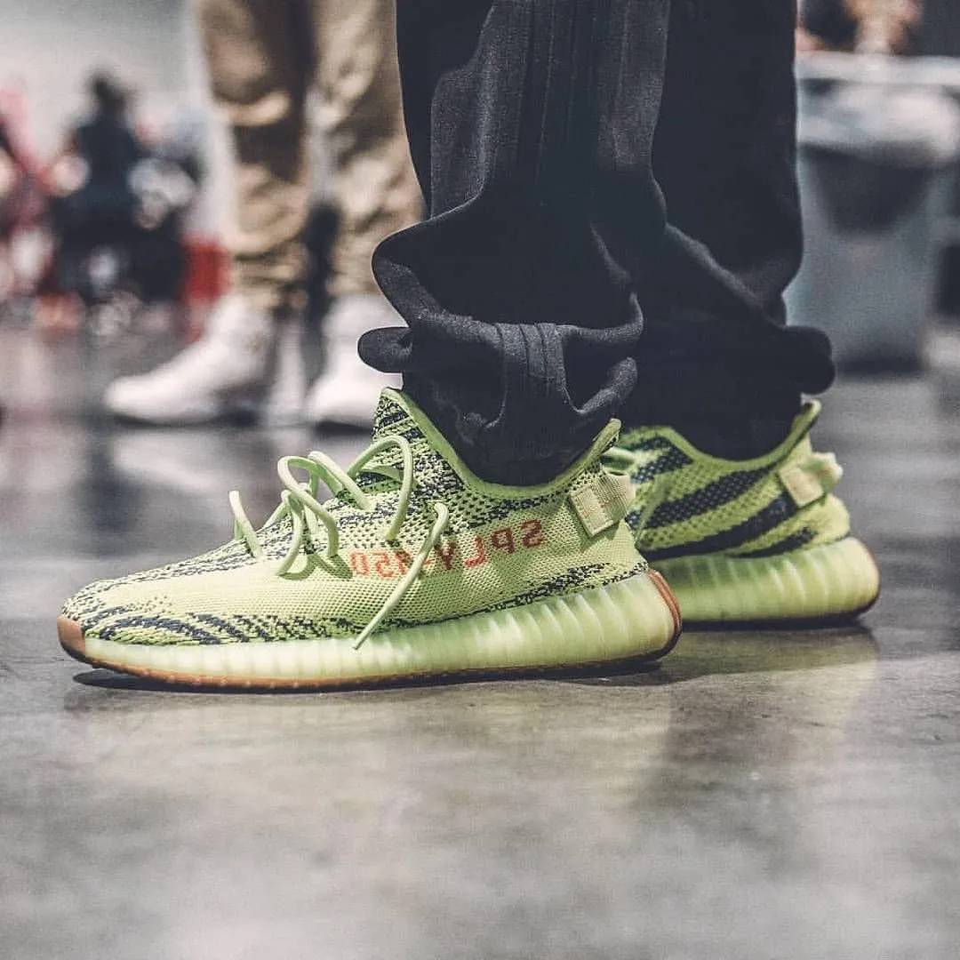 adidas Yeezy Boost 350 V2 Semi Frozen Yellow セミフローズン