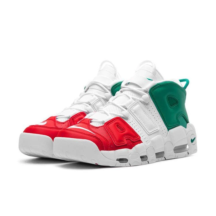NIKE ナイキ AIR MORE UPTEMPO 96 'INTERNATIONAL' FRANCE QS エアモアアップテンポ96 "インターナショナル" フランス メンズ スニーカー UNIVERSITY RED/WHITE/LUCID GREEN ユニバーシティレッド/ホワイト/ルシードグリーン【海外限定 日本未入荷】