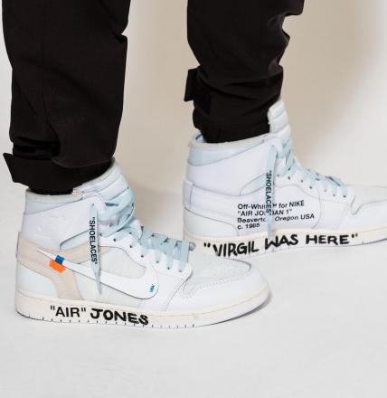 エアジョーダン AIR JORDAN エア オフホワイト ハイ ホワイト エアジョーダン 'WHITE' スニーカー メンズ 【 AIR OFFWHITE X 1 RETRO HIGH OG 2018 WHITE 】