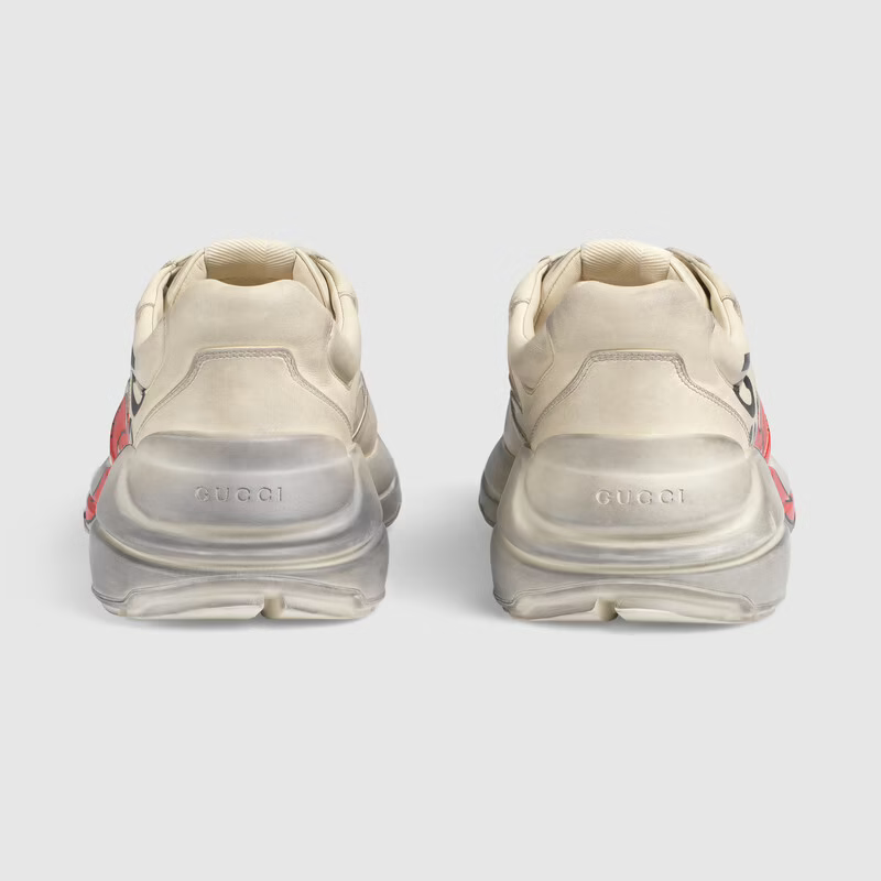 〔ライトン〕メンズマウス プリント スニーカー