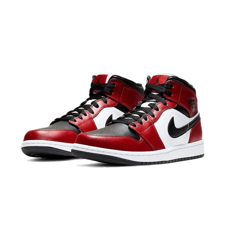 NIKE ナイキ AIR JORDAN 1 MID 'CHICAGO BLACK TOE' エア ジョーダン ワン ミッド "シカゴ ブラック トゥ" メンズ スニーカー BLACK/GYM RED-WHITE ブラック/ジムレッド-ホワイト 554724-069【限定モデル】