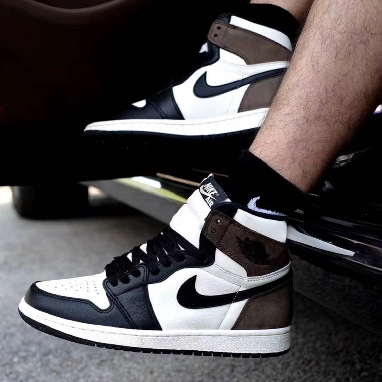 NIKE ナイキ AIR JORDAN 1 RETRO HIGH OG 'DARK MOCHA' エア ジョーダン ワン レトロ ハイ オージー "ダークモカ" メンズ レディース スニーカー SAIL/DARK MOCHA-BLACK-BLACK 【限定モデル】