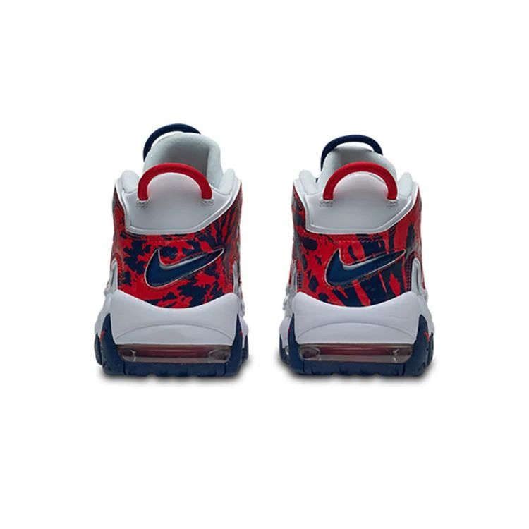 NIKE ナイキ AIR MORE UPTEMPO 'RED NAVY CAMO' エア モア アップテンポ "レッド ネイビー カモ" メンズ スニーカー WHITE/UNIVERSITY RED/BLUE VOID【海外展開 日本未入荷】