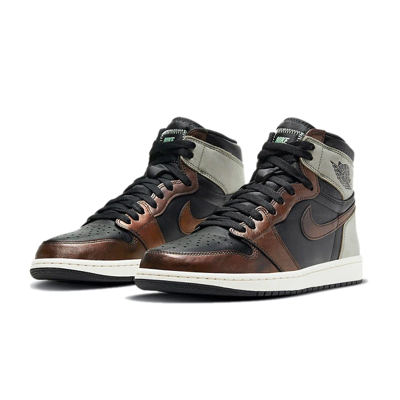 NIKE ナイキ AIR JORDAN 1 RETRO HIGH OG 'PATINA' エア ジョーダン ワン レトロ オージー メンズ レディース スニーカー BLACK/GREY-RUST【限定完売モデル】