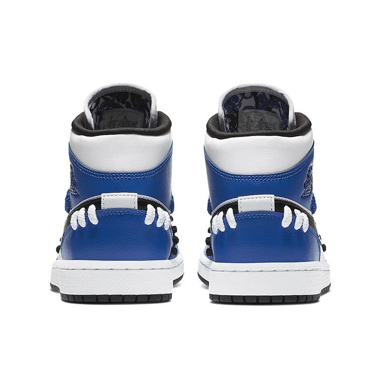 NIKE ナイキ WMNS AIR JORDAN 1 MID 'SISTERHOOD' レディースサイズモデル エア ジョーダン ワン ミッド "シスターフッド" レディース メンズ スニーカー GAME ROYAL/BLACK-WHITE ゲームロイヤル/ブラック ホワイト【限定モデル】