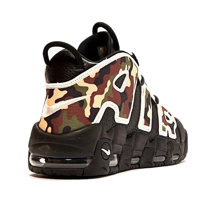 NIKE ナイキ AIR MORE UPTEMPO '96 'BLACK CAMO' エア モア アップテンポ 96 "ブラックカモ" メンズ スニーカー BLACK/SAIL-LIGHT BRITISH TAN ブラック/セイル-ライトブリティッシュタン【海外展開 日本未入荷】