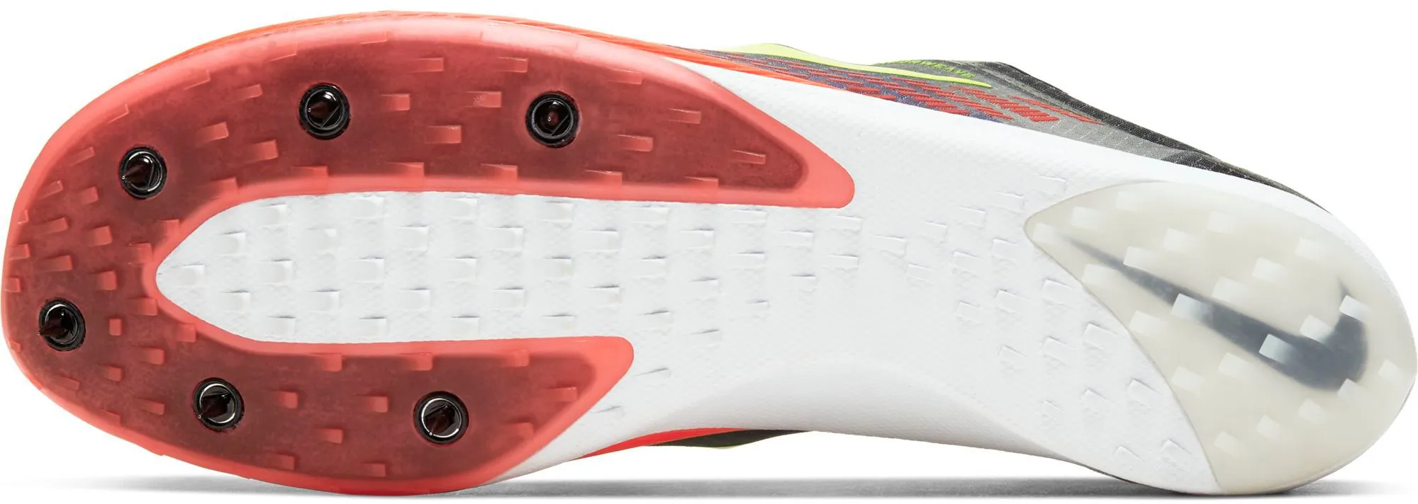 ナイキ NIKE ズーム ビクトリー ワッフル  Zoom Victory Waffle 5 アウトドア トラック競技 スポーツ 陸上 (黒色 ブラック/Volt/Bright Crimson)6スパイク
