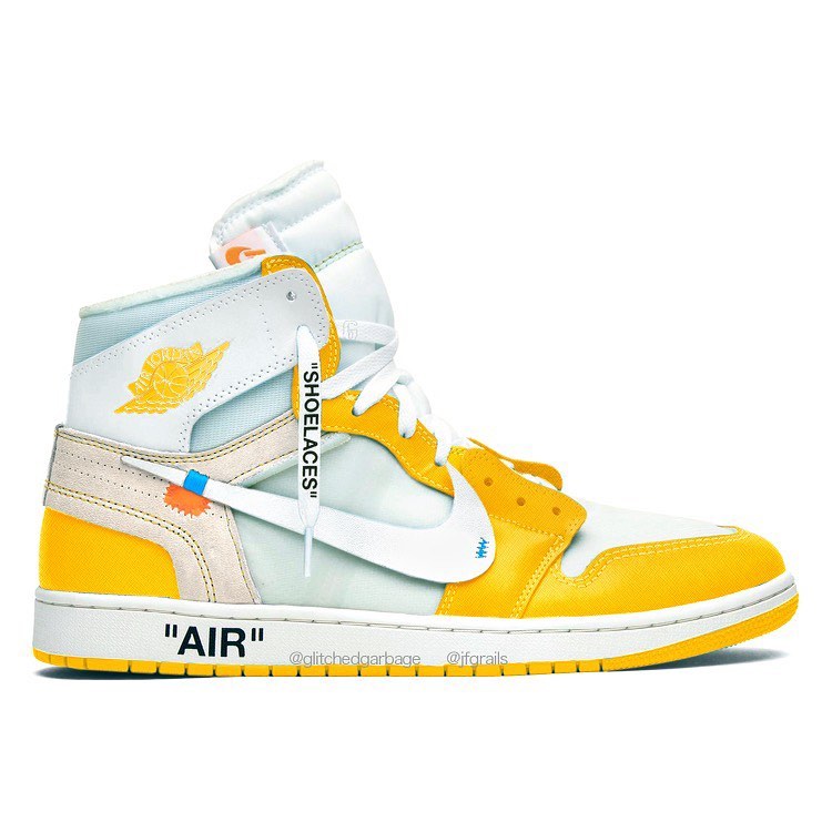 Off-White™ x Air Jordan 1 "Canary Yellow"