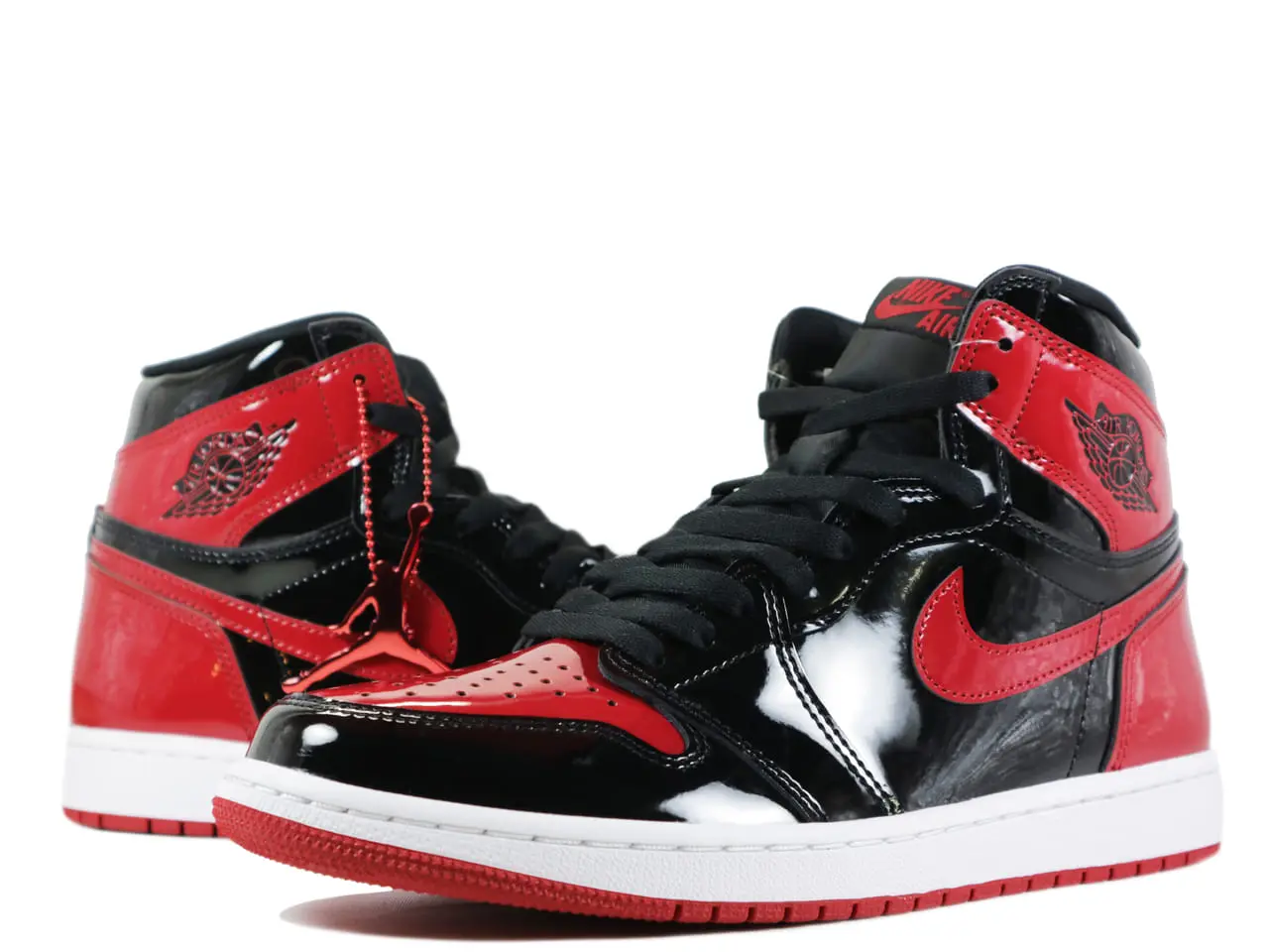 AIR JORDAN 1 RETRO HIGH OG "BLACK/VARSITY RED-WHITE"