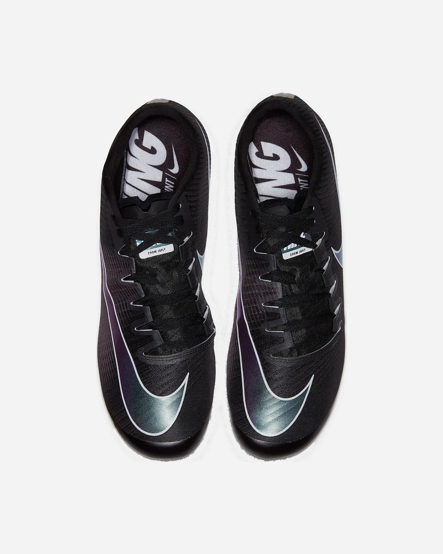 Nike ☆ナイキ Zoom JA Fly 3 トラック スパイク シューズ 'Black/IndigoFog/Anthracite/White'  200メートル  短距離スパイク(8 スパイク)