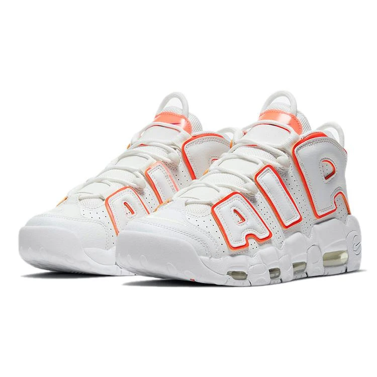 NIKE ナイキ WMNS AIR MORE UPTEMPO 'SUNSET' レディースサイズモデル エア モア アップテンポ "サンセット" レディース メンズ スニーカー WHITE/WHITE-ORANGE【海外展開 日本未入荷】