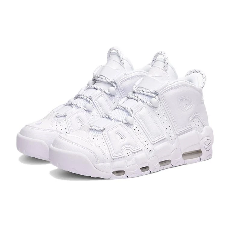 NIKE ナイキ AIR MORE UPTEMPO '96 エアモアアップテンポ メンズ レディース スニーカー Triple White トリプルホワイト 【限定モデル】