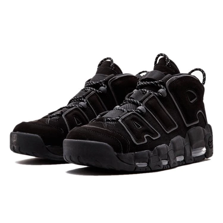 NIKE ナイキ AIR MORE UPTEMPO '96 エア モア アップテンポ 96 メンズ レディース スニーカー Black/Reflective ブラック/リフレクティブ【限定モデル】