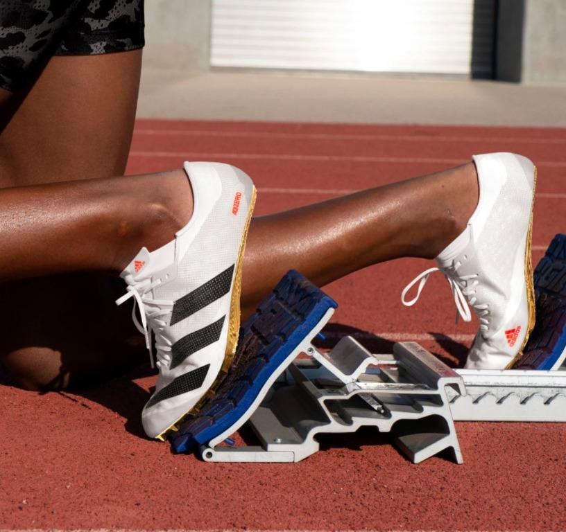 Adidas Adizero Finesse Spikes  アウトドア トラック競技 スポーツ 陸上 短距離スパイク  6スパイク