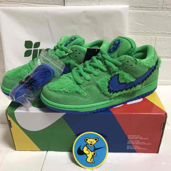 ナイキ ダンク エスビー グリーン ゲーム ブラック ダンクロー 'GREEN BEAR' ゲームロイヤル ブルー スニーカー メンズ