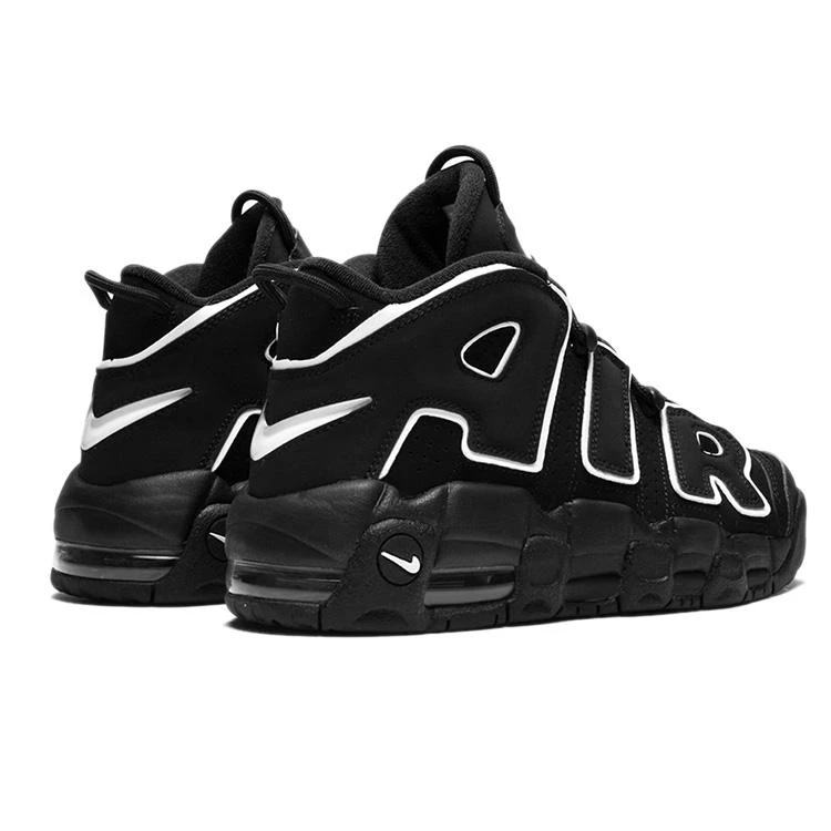 NIKE ナイキ AIR MORE UPTEMPO GS 'BLACK' エア モア アップテンポ キッズサイズモデル "ブラック" キッズ レディース スニーカー BLACK/WHITE【限定完売モデル】