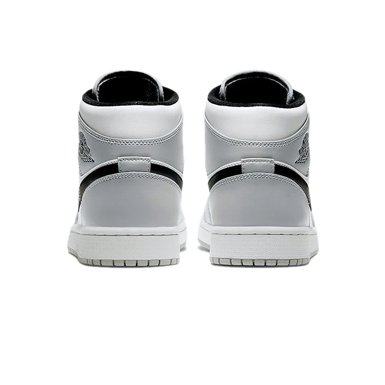 NIKE ナイキ AIR JORDAN 1 MID 'SMOKE GREY' エア ジョーダン ワン ミッド "スモーク グレー" メンズ レディース スニーカー LIGHT SMOKE GREY/BLACK-WHITE ライトスモークグレー/ブラック ホワイト【限定完売モデル】