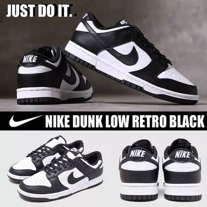 ◆男女共用◆NIKE◆W DUNK HIGH BLACK AND WHITE◆関税/送料込◆累計売上高1位 ！◆新商品◆NIKE DUNK LOW RETRO BLACK◆超人気◆