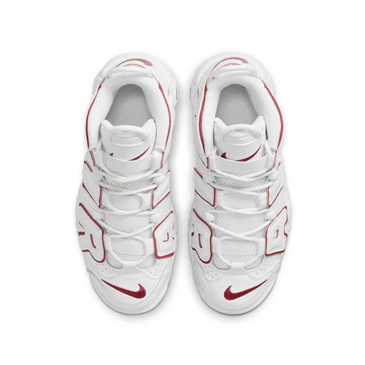 NIKE ナイキ AIR MORE UPTEMPO GS 'WHITE VARSITY RED' 2021 エアモアアップテンポ キッズサイズモデル 'ホワイト バーシティ レッド' 2021 キッズ レディース スニーカー WHITE/VARCITY RED WHITE【限定完売モデル】