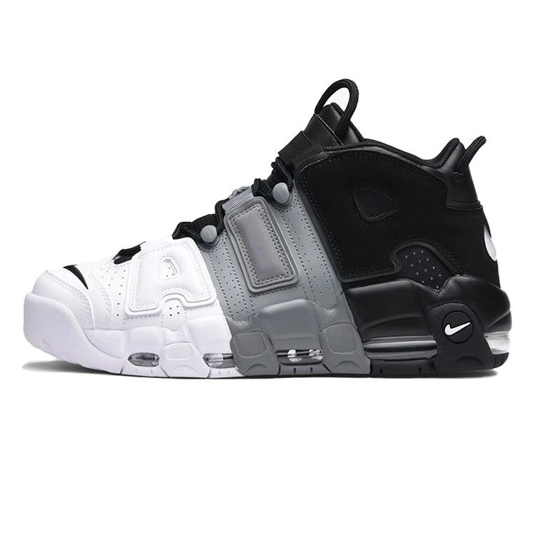NIKE ナイキ AIR MORE UPTEMPO '96 エアモアアップテンポ メンズ レディース スニーカー Black Cool Grey White ブラック/クールグレー/ホワイト【限定モデル】