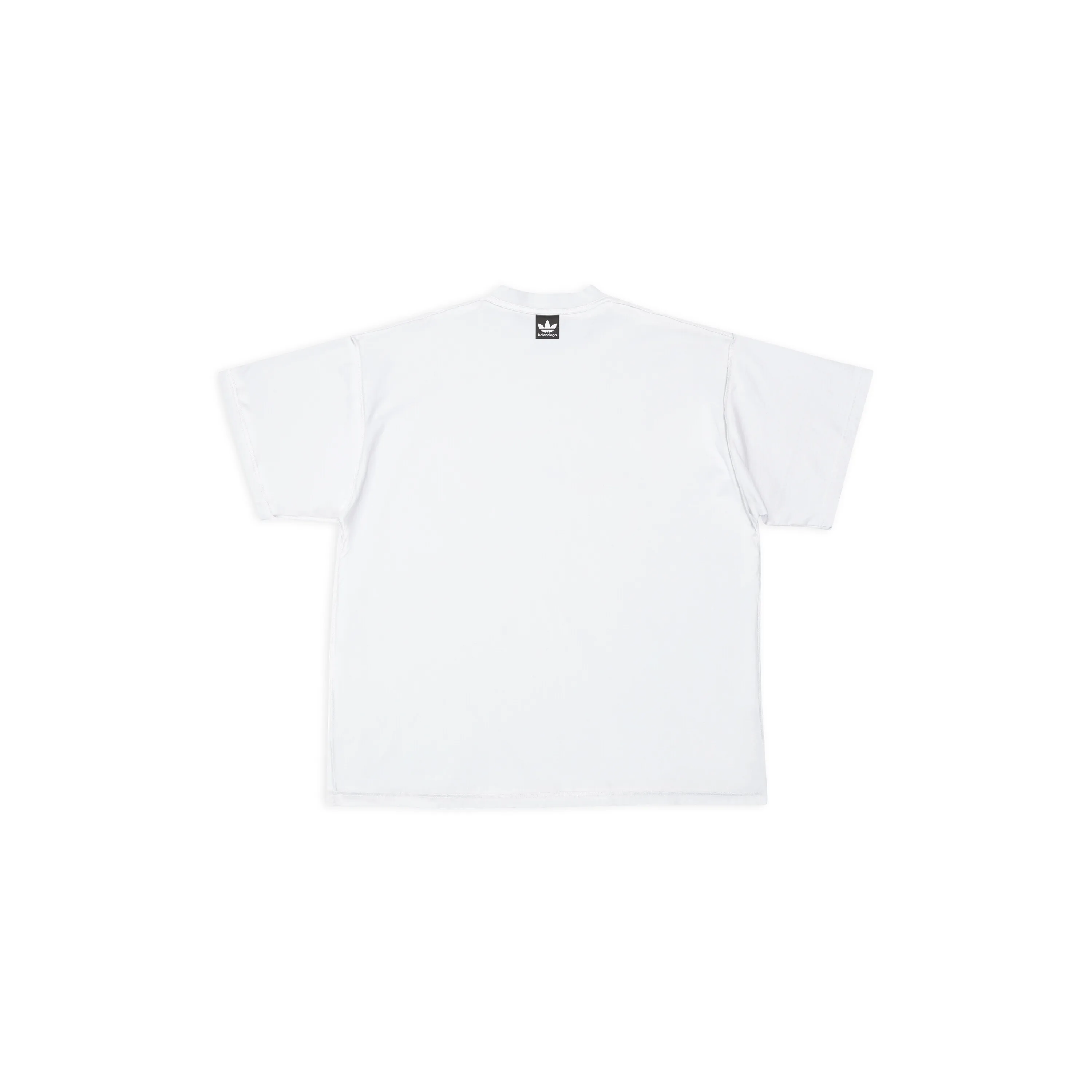 BALENCIAGA / ADIDAS オーバーサイズTシャツ で ホワイト