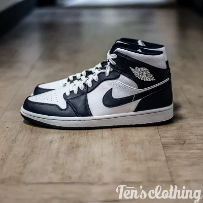 NIKE ナイキ AIR JORDAN 1 MID 'OBSIDIAN' エア ジョーダン ワン ミッド "オブシディアン" メンズ スニーカー WHITE/OBSIDIAN-METALLIC GOLD ホワイト/オブシディアン-メタリックゴールド【海外展開 日本未入荷】