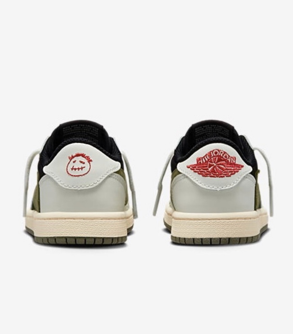 NIKE × Travis Scott 【 AIR JORDAN 1 LOW OG “Olive” 】新色