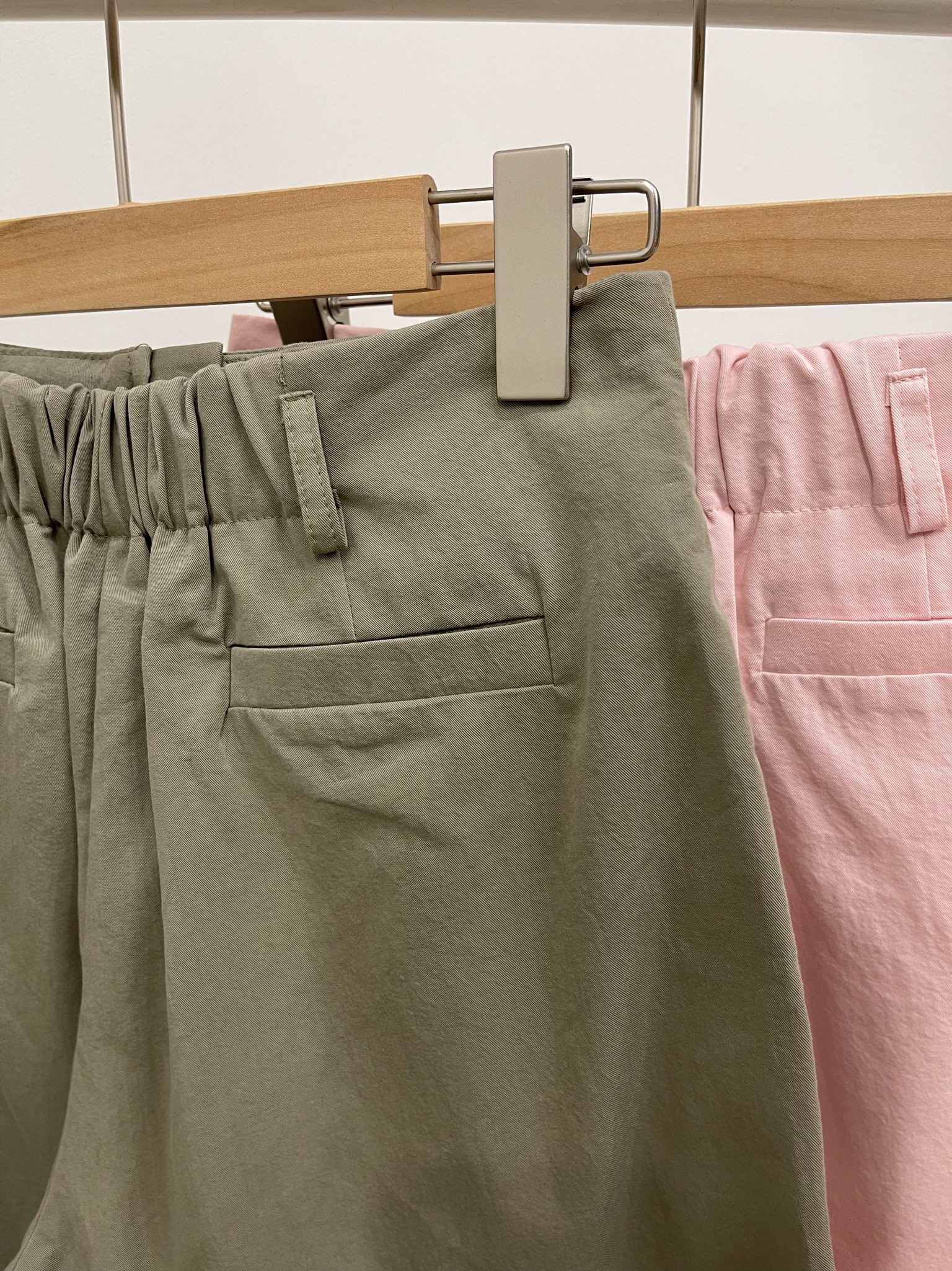 Lucca folded hem pocket shorts