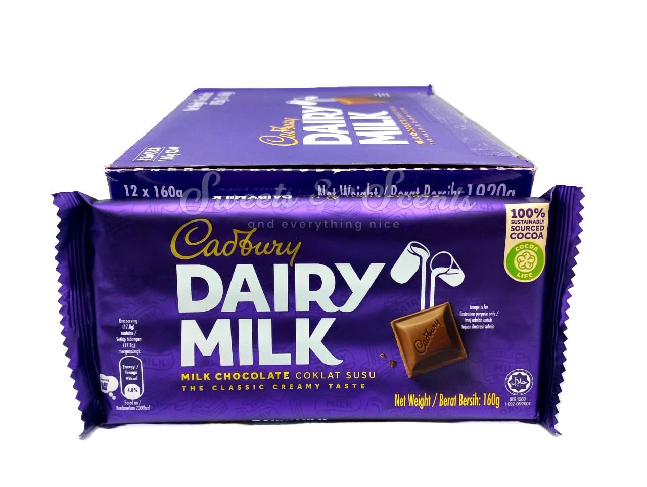 Cadbury Dairy Milk Original Bar 160g