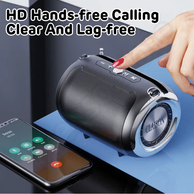 HIFI Portable Bluetooth Creative Plug-In Card Wireless Subwoofer Bluetooth Speaker