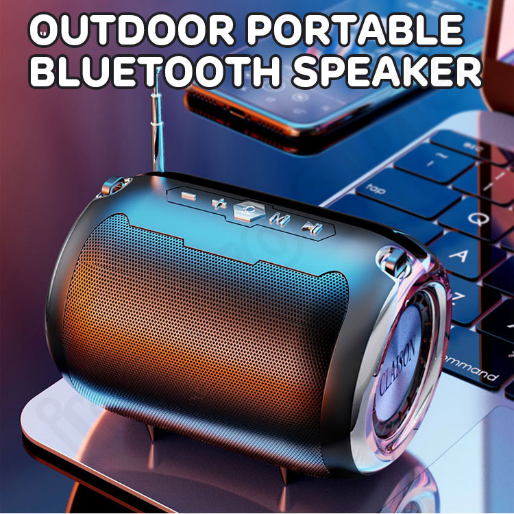 HIFI Portable Bluetooth Creative Plug-In Card Wireless Subwoofer Bluetooth Speaker