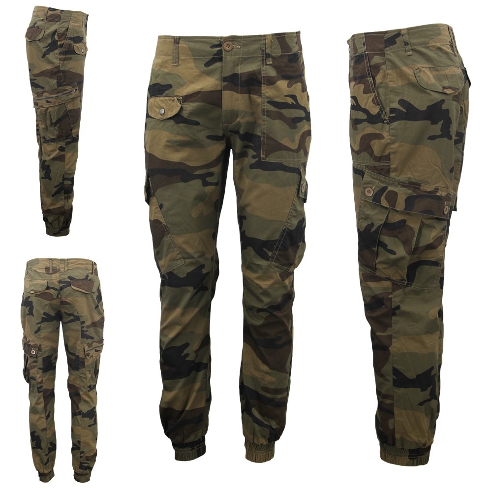 Men's Heavy Duty Cotton Drill 8 Pockets Tactical Work Cargo Pants w ...