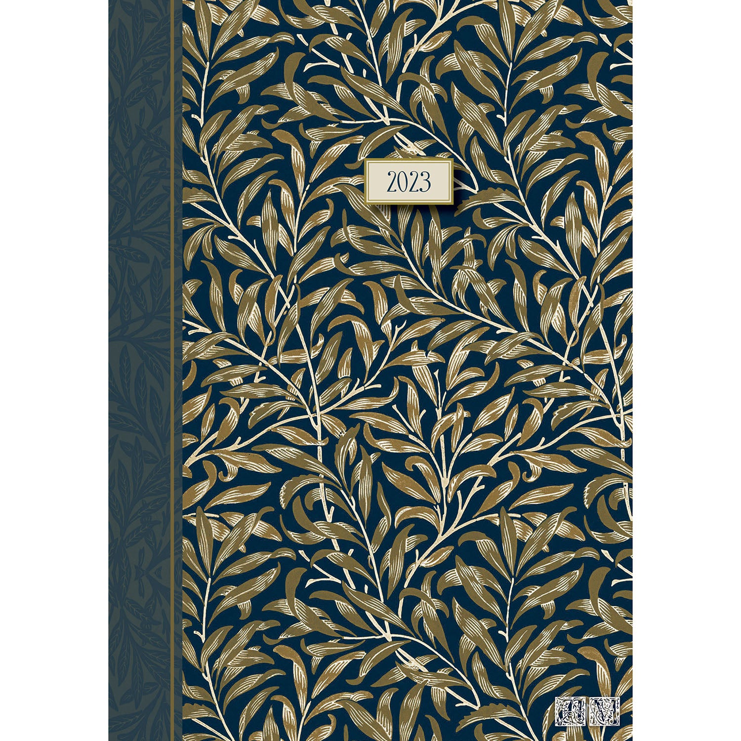 William Morris - Willow Bough - 2023 A5 Padded Cover Diary Premium Planner Gift - Zmart Australia
