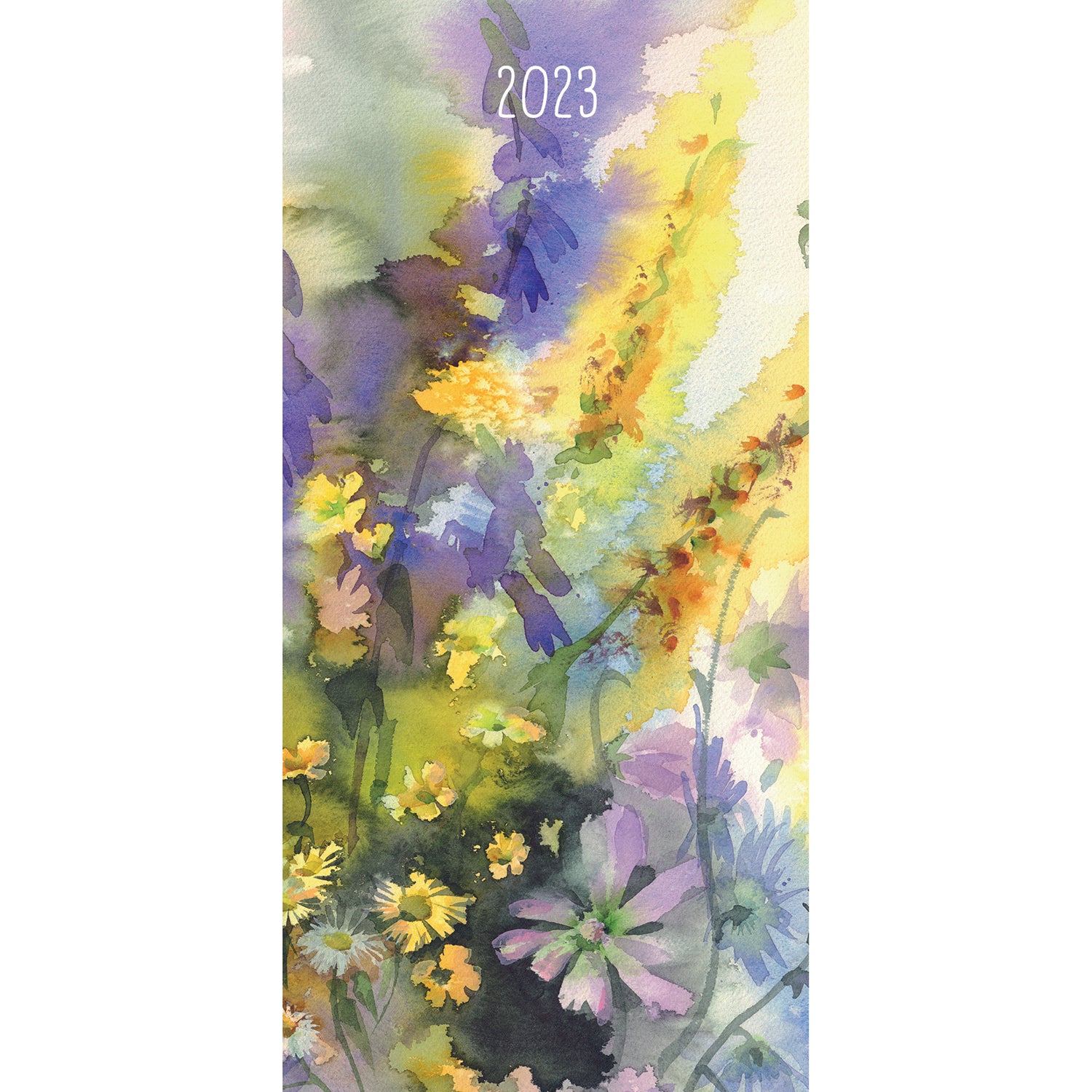 Cottage Garden - 2023 Flexi Pocket Diary Premium Planner Christmas New Year Gift - Zmart Australia