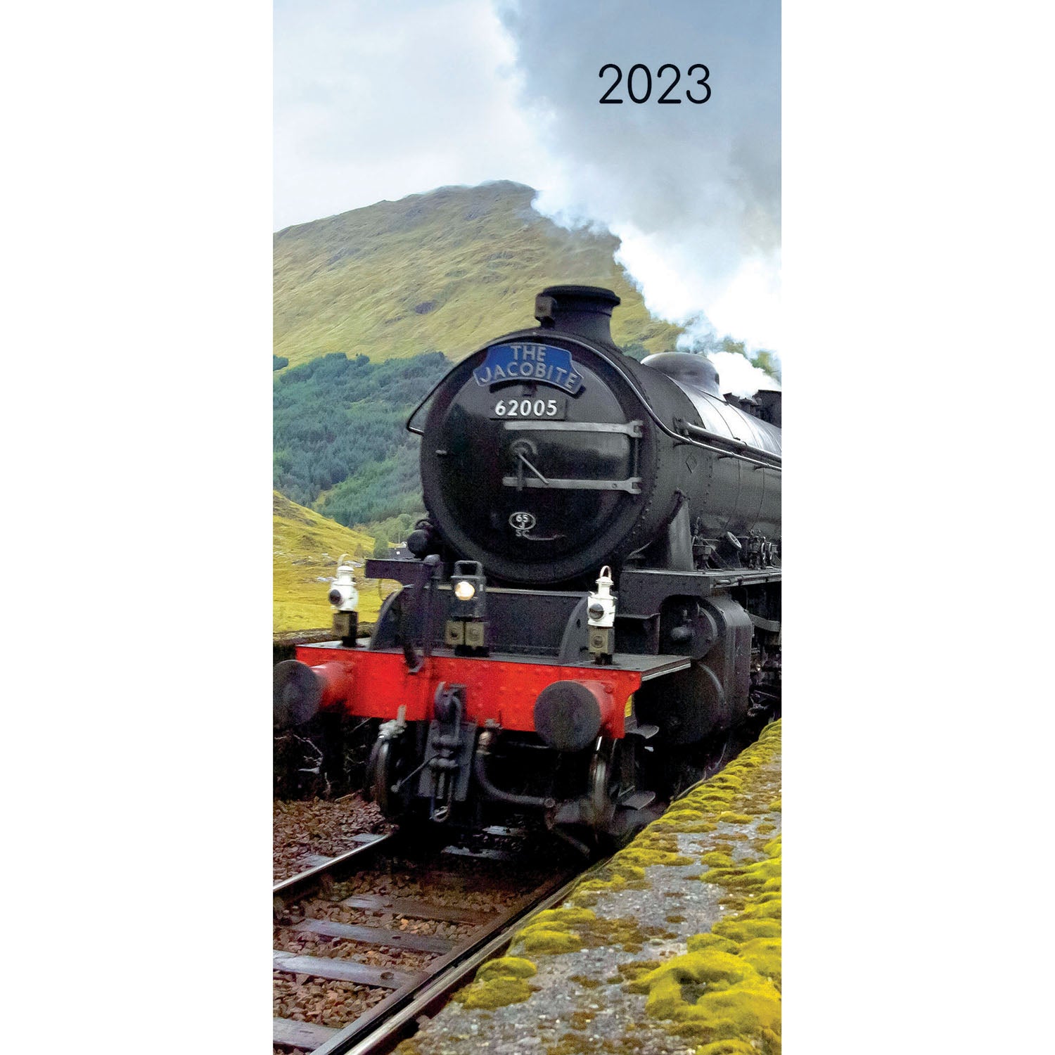 Steam Trains - 2023 Flexi Pocket Diary Premium Planner Christmas New Year Gift - Zmart Australia