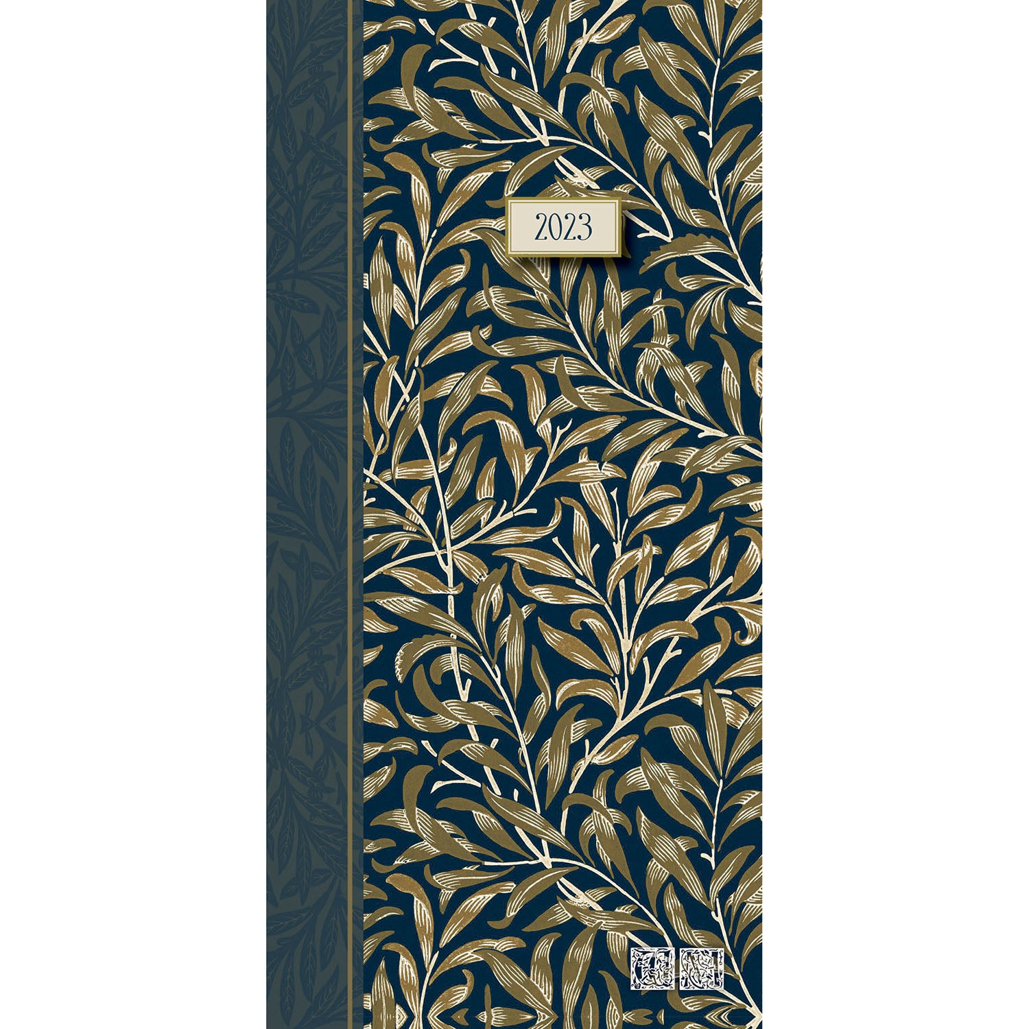 William Morris Willow Bough - 2023 Flexi Pocket Diary Premium Planner Christmas - Zmart Australia