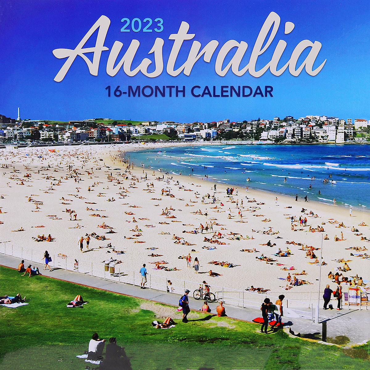 Australia 2023 Square Wall Calendar 16 Months Premium Planner New Year Christmas - Zmart Australia
