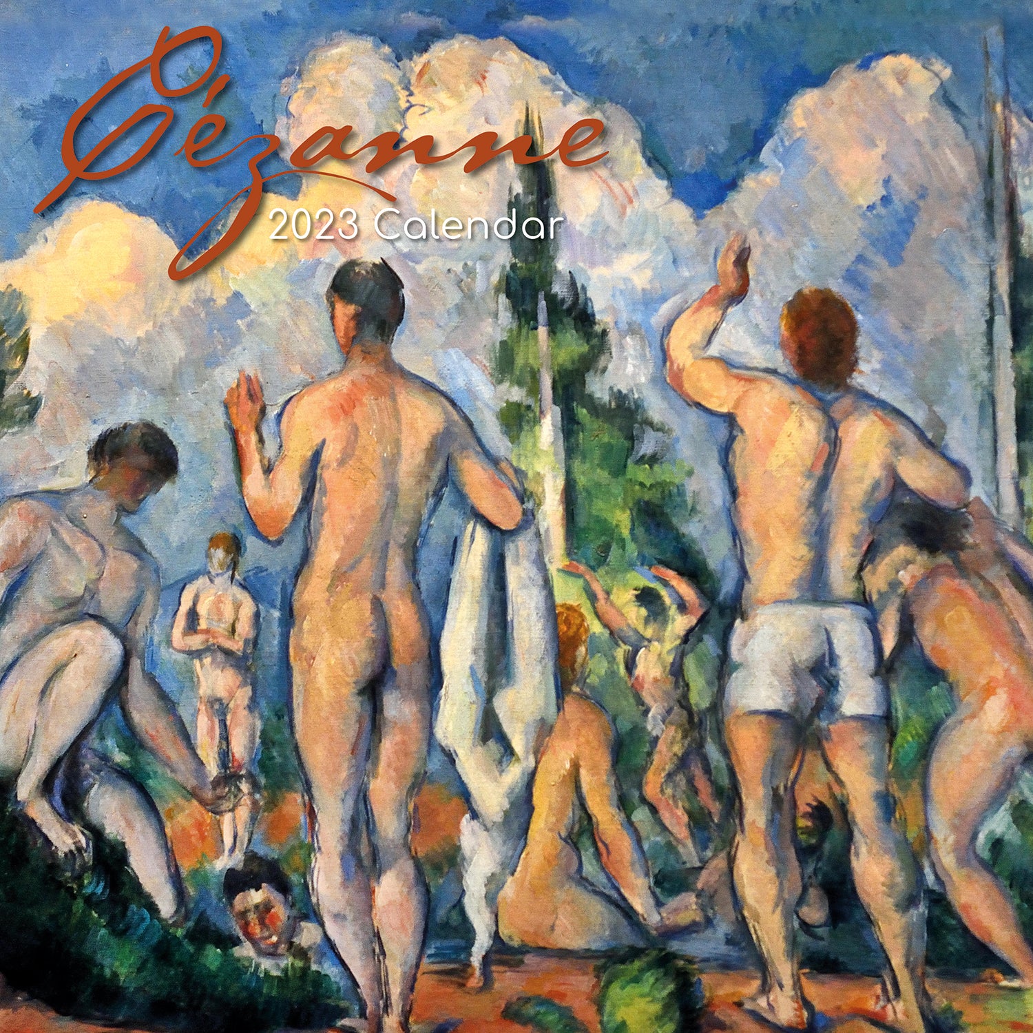 Cezanne 2023 Square Wall Calendar 16 Months Arts Planner Christmas New Year Gift - Zmart Australia