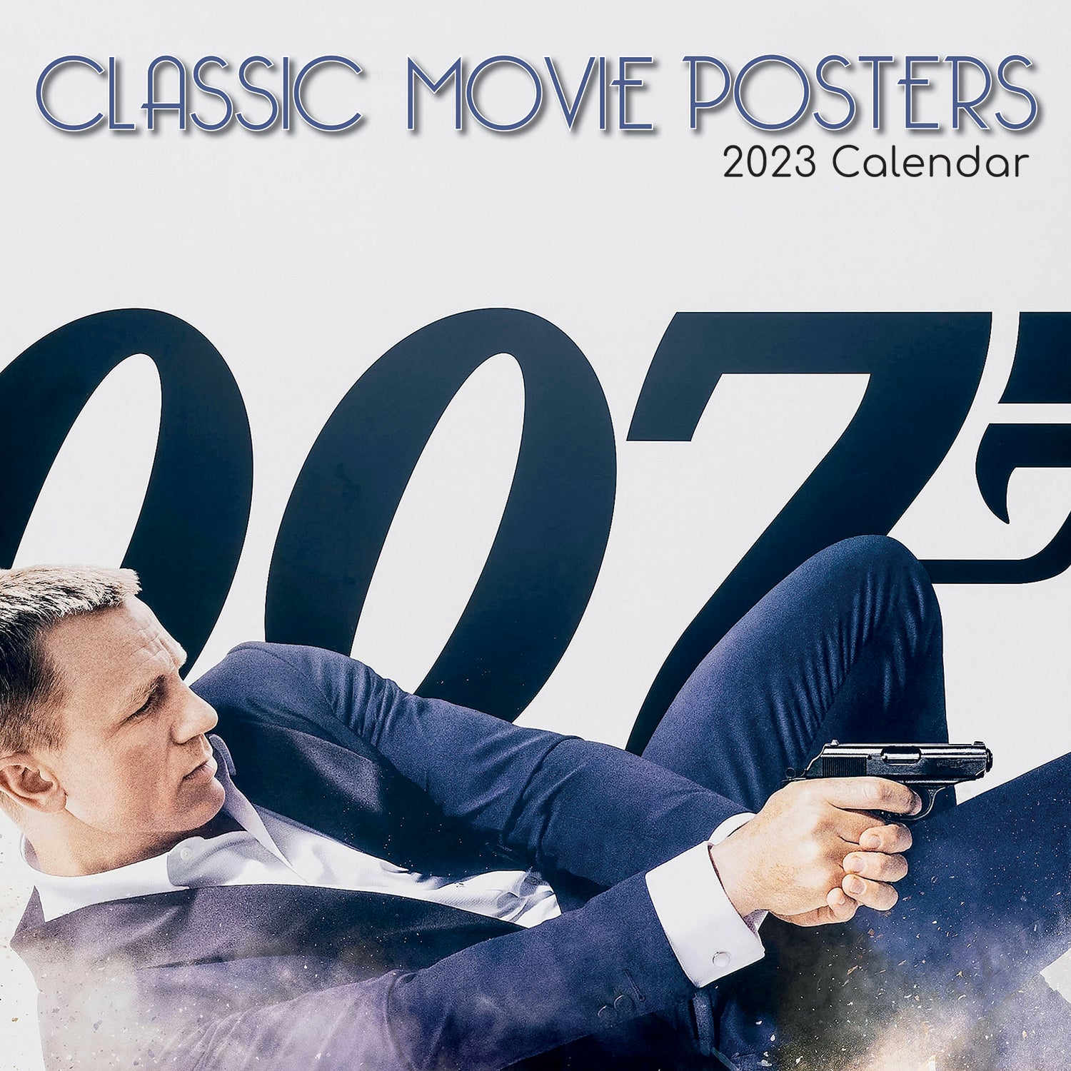 Classic Movie Posters - 2023 Square Wall Calendar 16 Months Arts Planner Gift - Zmart Australia