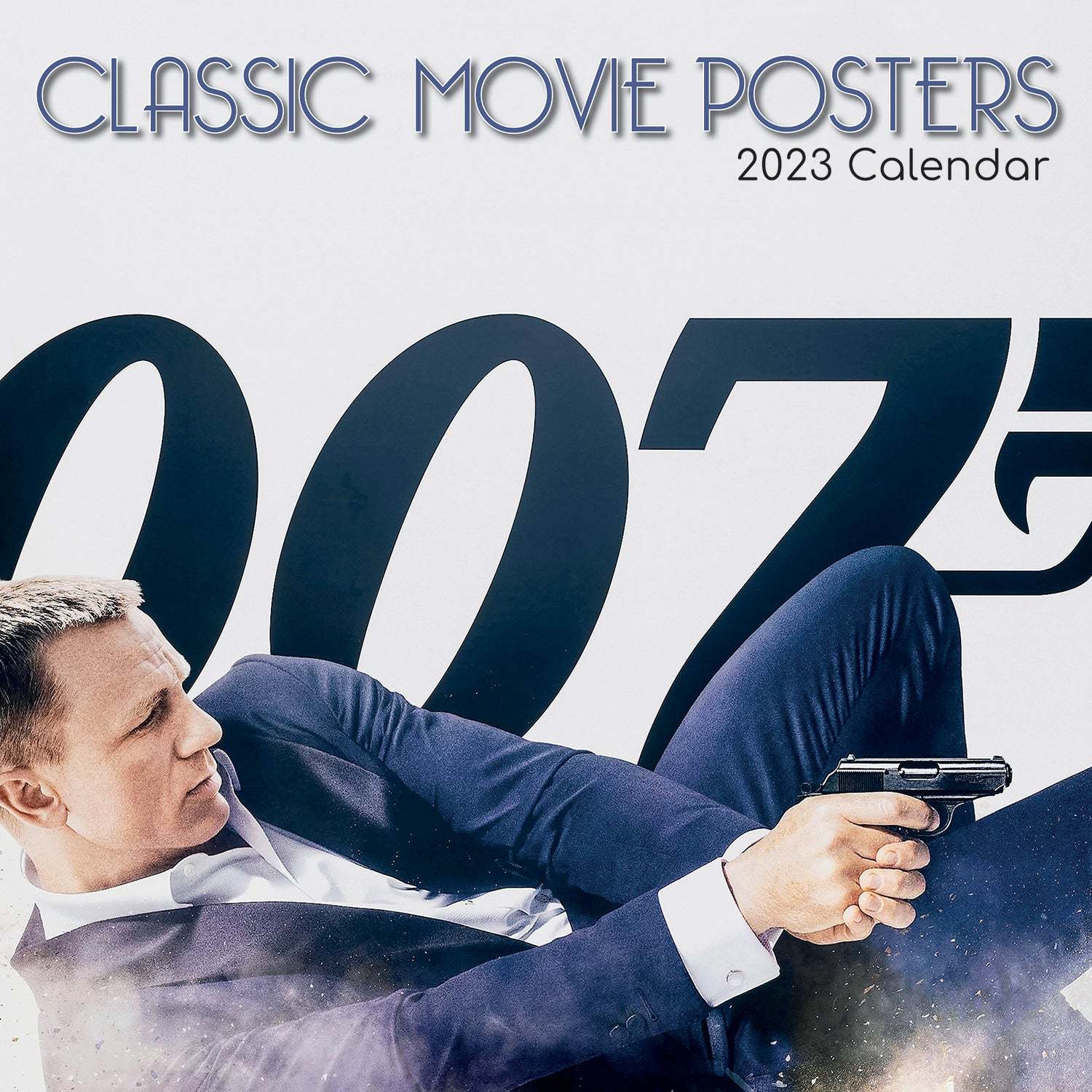 Classic Movie Posters 2023 Square Wall Calendar 16 Months Arts Plann