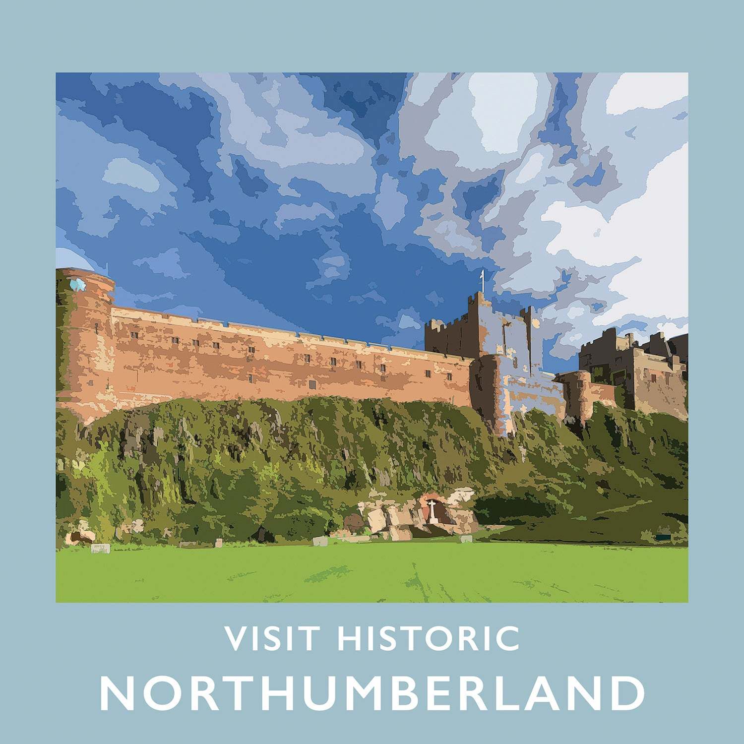 Nostalgic Travel 2023 Square Wall Calendar 16 Month Arts Planner New