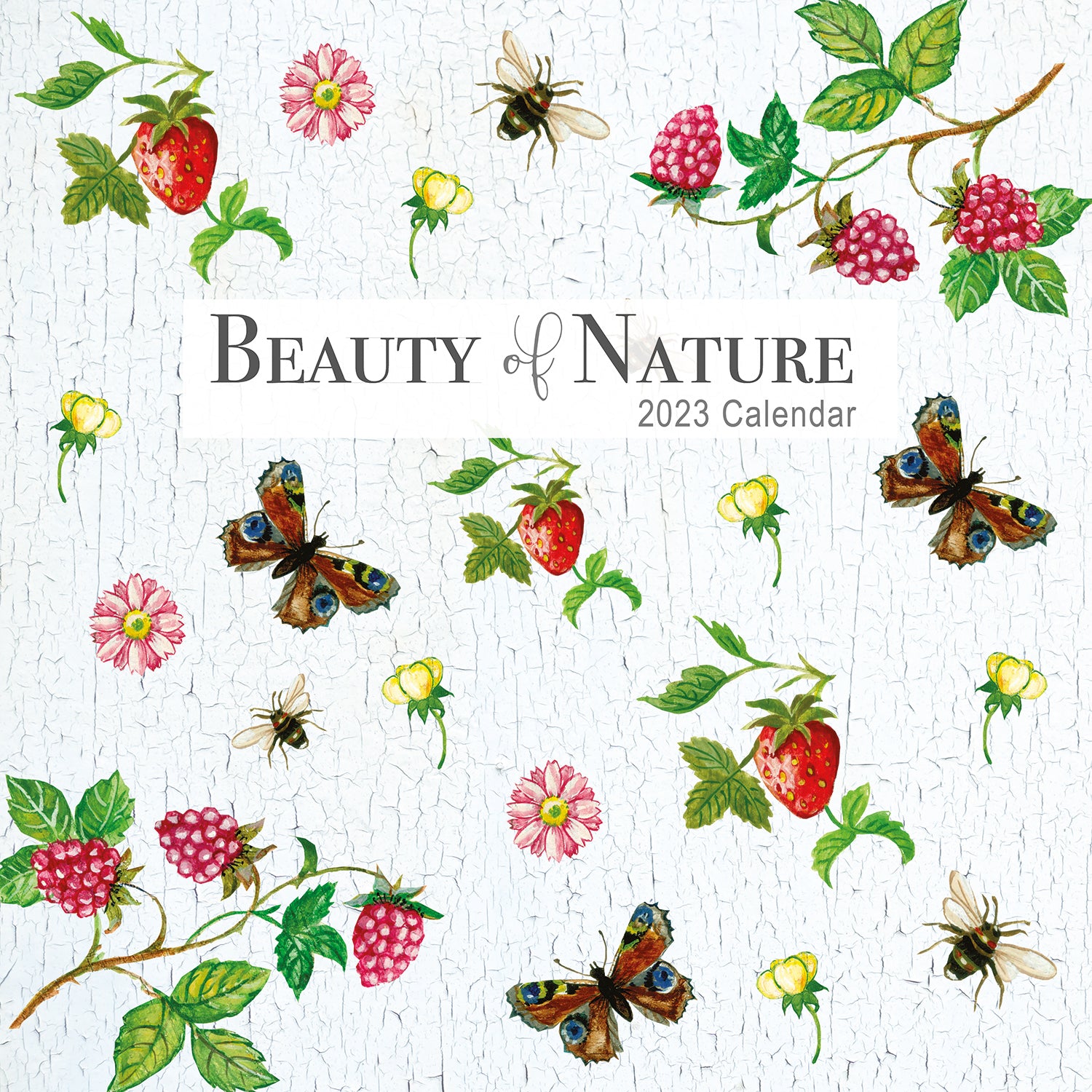 Beauty of Nature 2023 Square Wall Calendar 16 Month Floral Planner New Year Gift - Zmart Australia