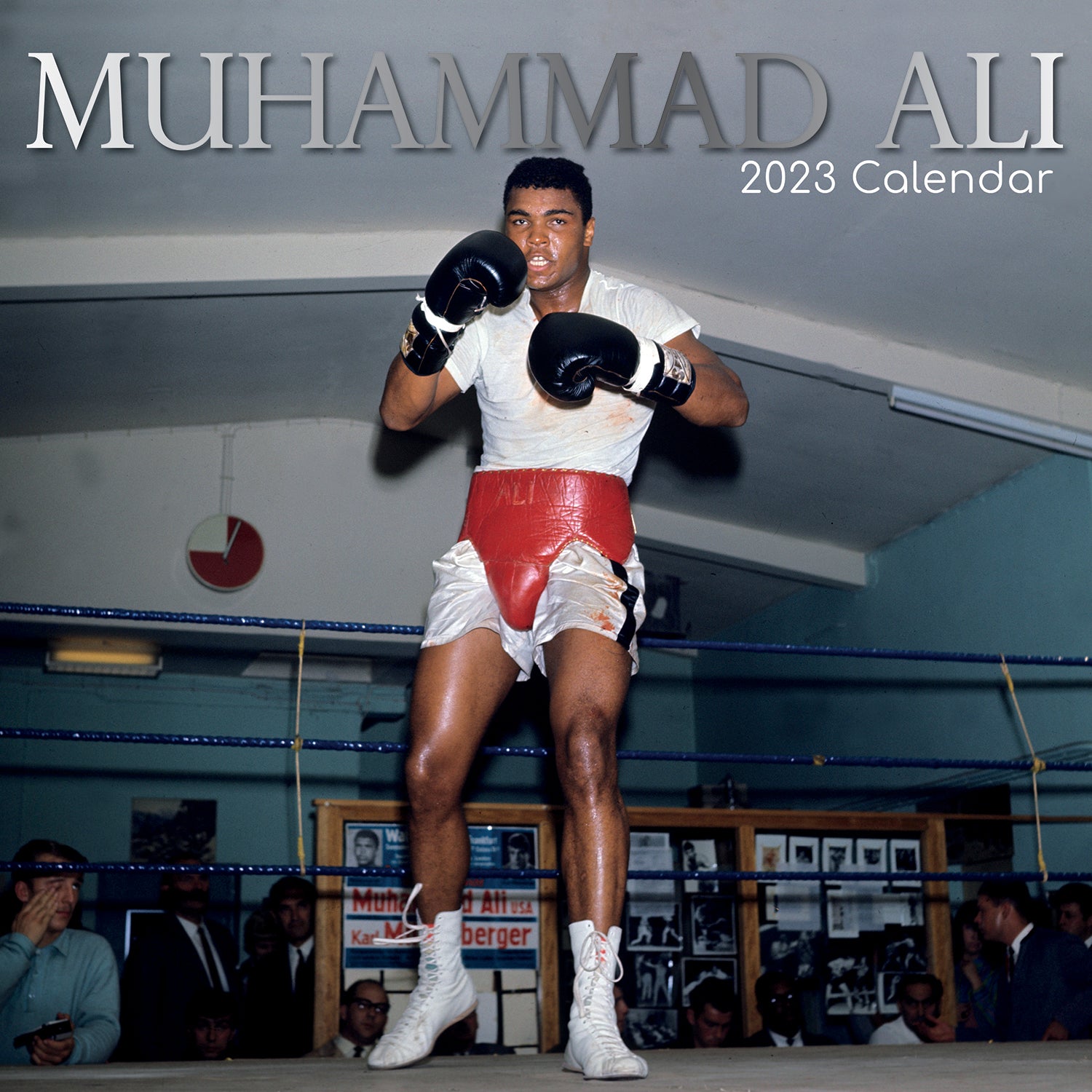 Muhammad Ali 2023 Square Wall Calendar 16 Months Planner Christmas New Year Gift - Zmart Australia
