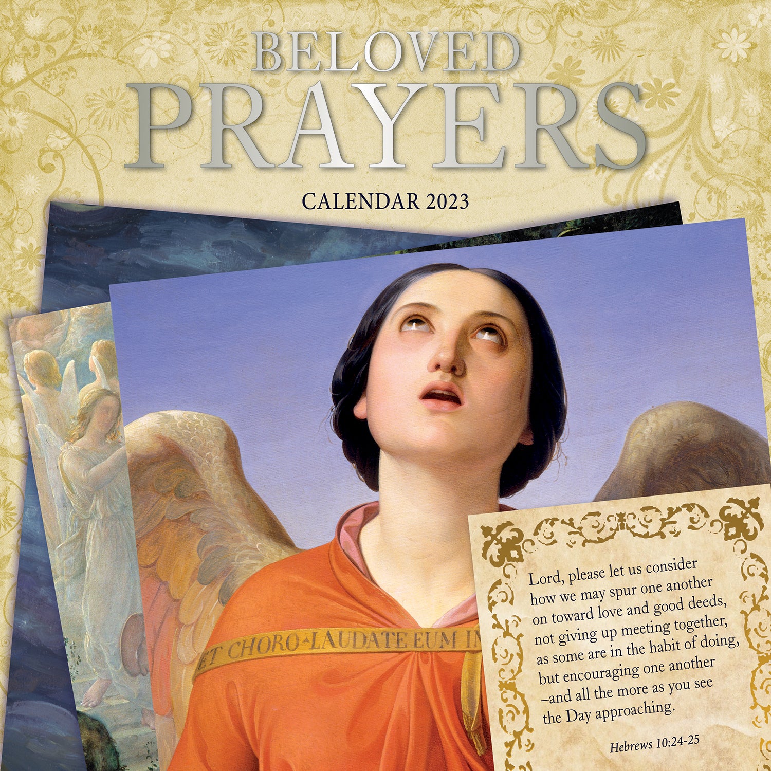 Beloved Prayers - 2023 Square Wall Calendar 16 Months Lifestyle Planner New Year - Zmart Australia