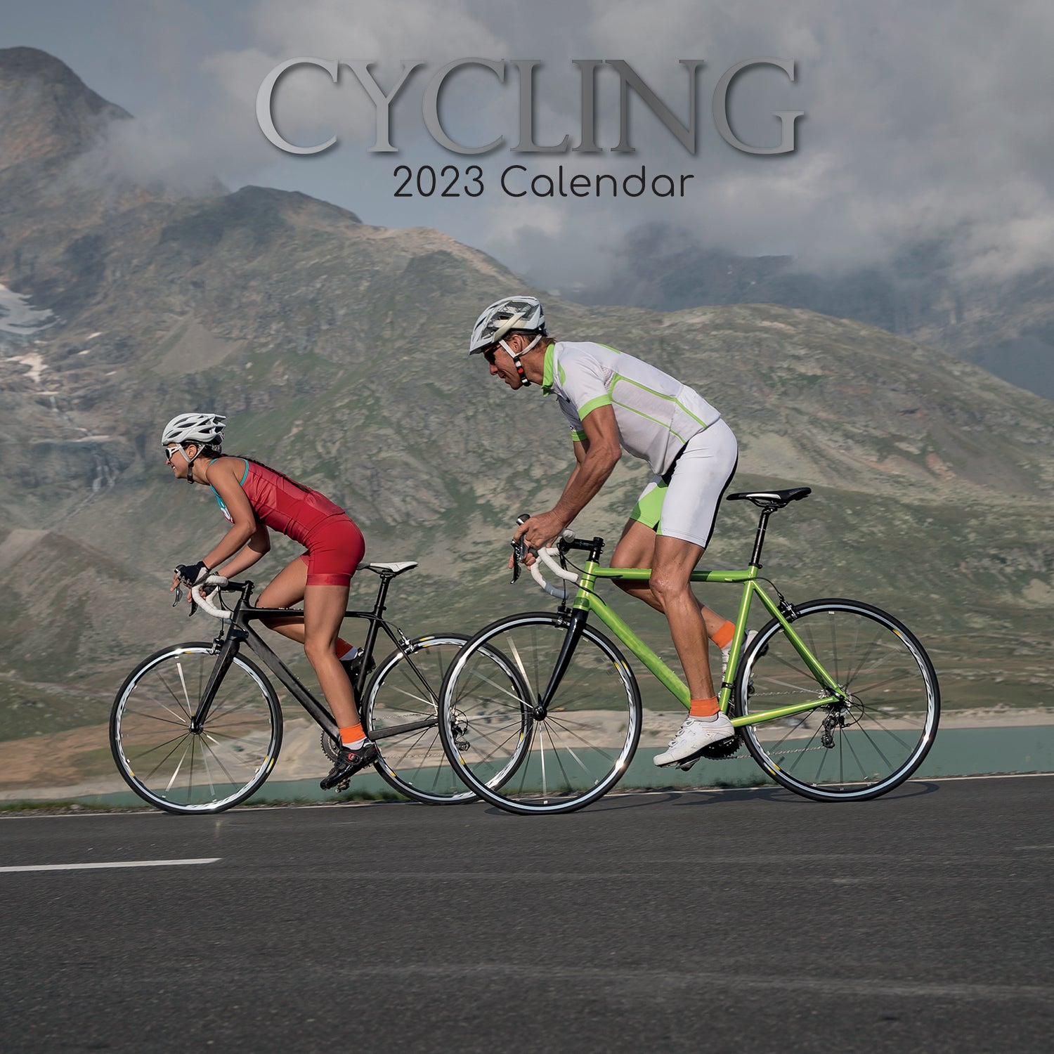 Cycling - 2023 Square Wall Calendar 16 Months Lifestyle Planner New Year Gift - Zmart Australia