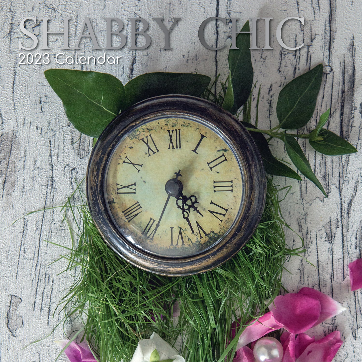 Shabby Chic - 2023 Square Wall Calendar 16 Month Lifestyle Planner New Year Gift - Zmart Australia