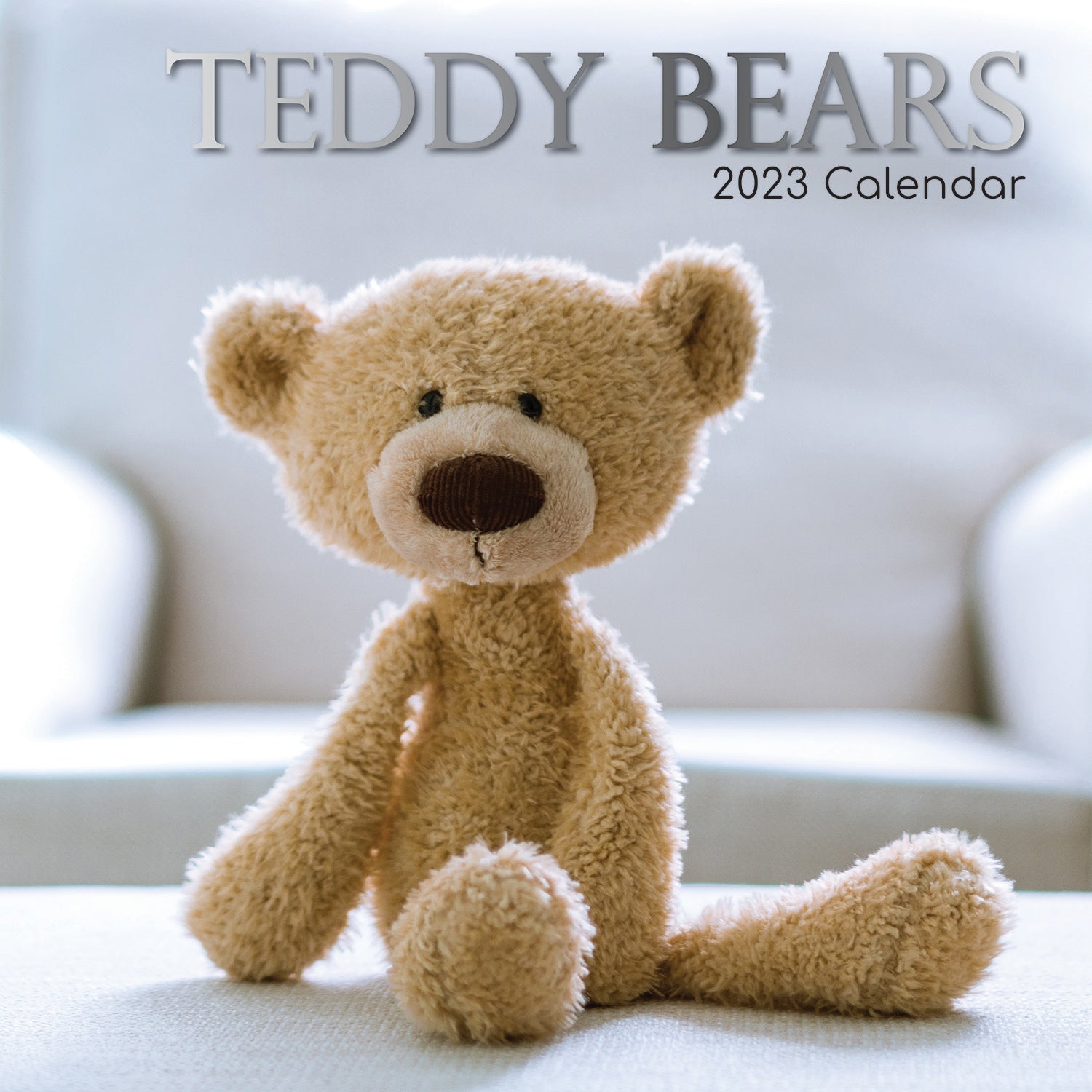 Teddy Bears - 2023 Square Wall Calendar 16 Month Lifestyle Planner New Year Gift - Zmart Australia