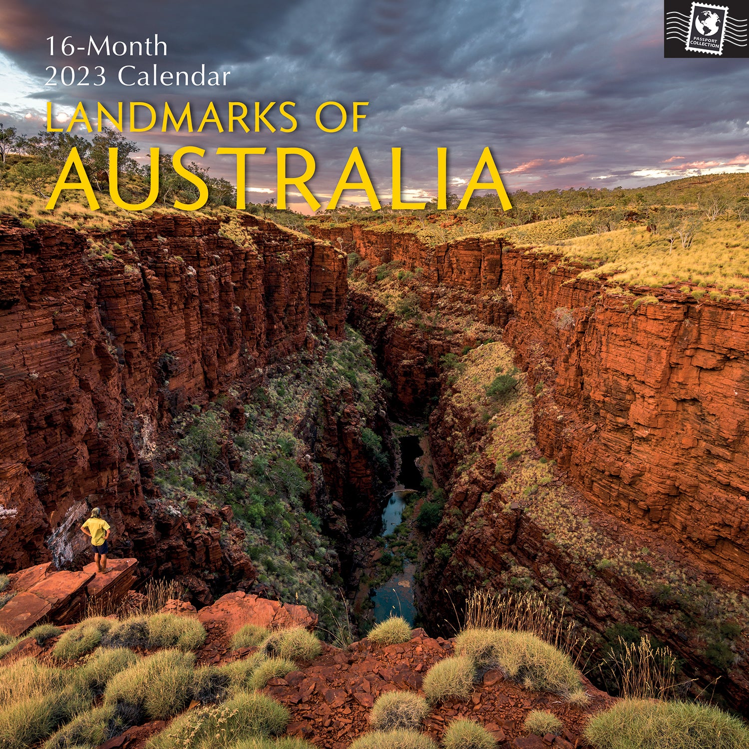 Landmarks of Australia 2023 Square Wall Calendar 16 Months Planner New Year Gift - Zmart Australia