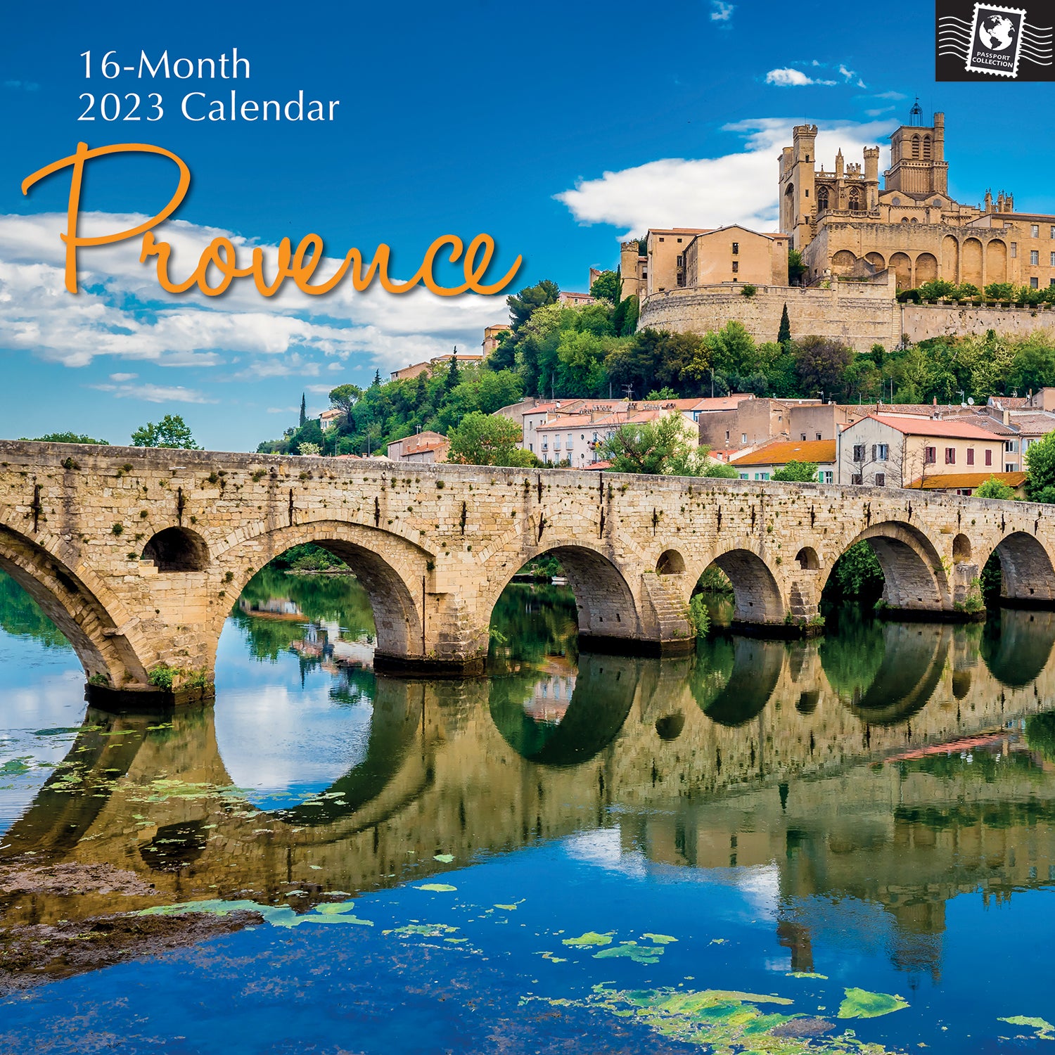 Provence - 2023 Square Wall Calendar 16 Month Premium Planner Xmas New Year Gift - Zmart Australia